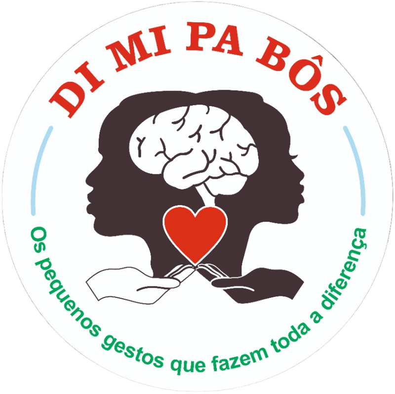 Momento dos projetos da DI MI PA BÔS na Guiné-Bissau — dimipabos logo